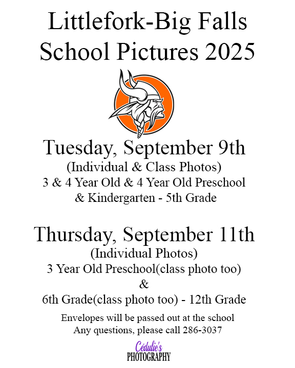 School Picture Schedule